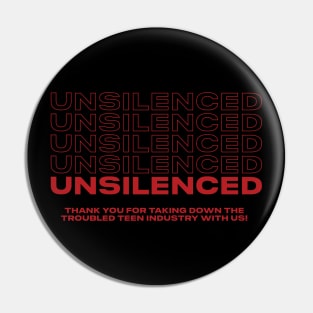 UnSilenced Multi Red Pin