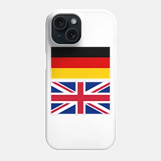 UK and Germany Flag Phone Case