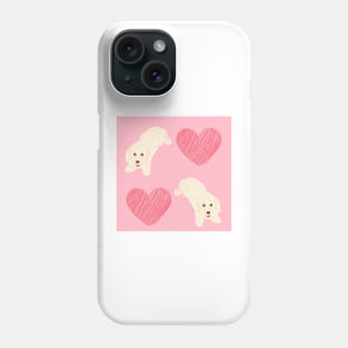 Maltipoo Love Phone Case