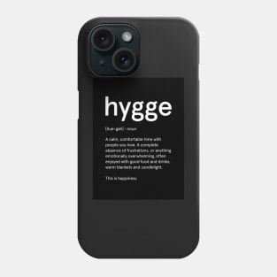 Hygge: Scandinavian Living | Black Edition Phone Case