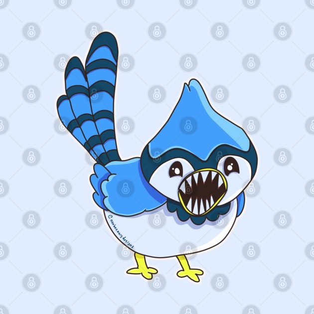 Bitey Jay by nonbeenarydesigns