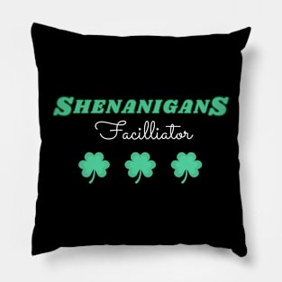 sheanigans squad - st patrick day Pillow