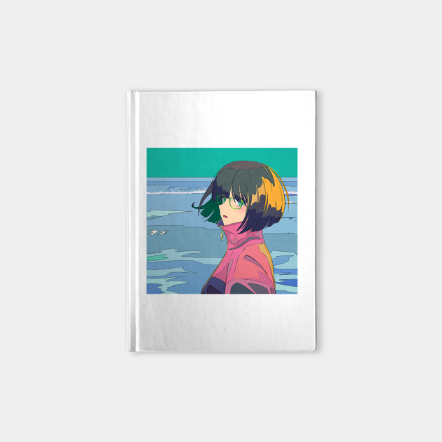 Anime Girl Retro 80s 90s Aesthetic Lofi Japanese Waifu - Anime Girl