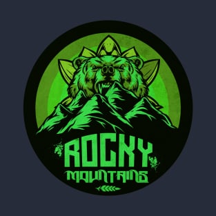 Green Rocky Mountains T-Shirt