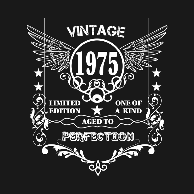 Vintage 1975 Aged To Perfection by Diannas