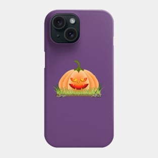 Bad Halloween Pumpkin Phone Case