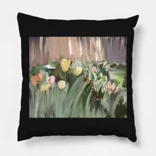 Tulip Time Pillow