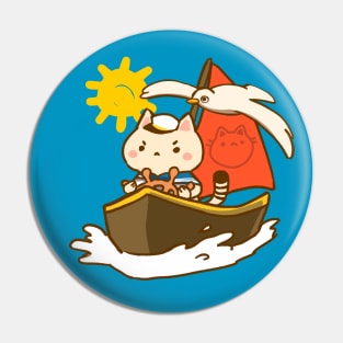 Sailor Cat Pin