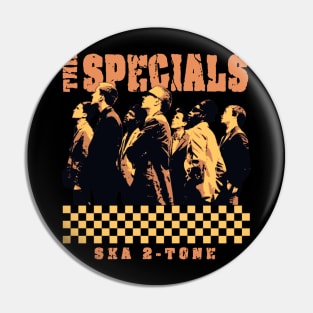 Vintage ska band Pin