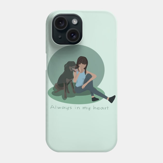 Always in my heart Phone Case by Antiope