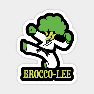Brocco Lee - Cute Broccoli Magnet