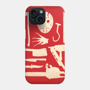 Horror movie starter kit Phone Case