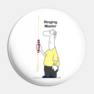 Bell Ringer Ringing Master Pin