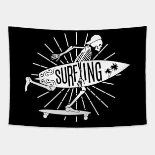 Surfer skater - Surf Tapestry