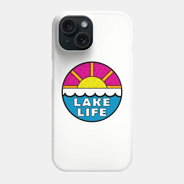 Lake Life Lakes Boating Fishing Outdoors Nature Houseboat Jet Skis Phone Case by TravelTime