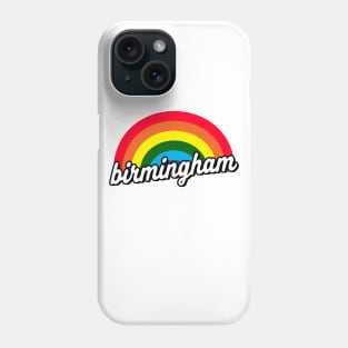 Birmingham Gay Pride Rainbow Phone Case