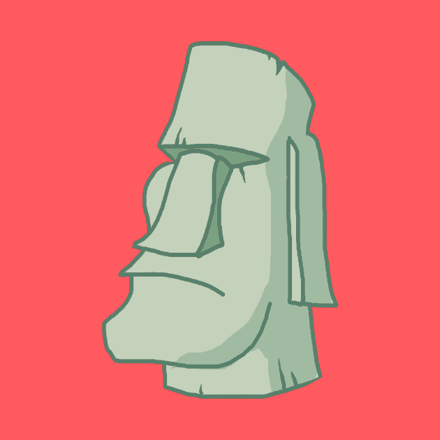 Easter Island Head by Radical Rad