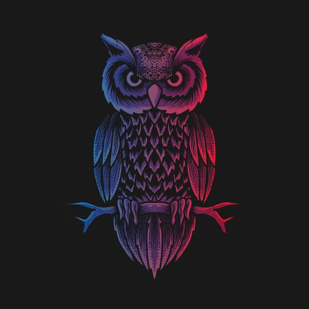 Proud, Wise Owl. by Buy Custom Things