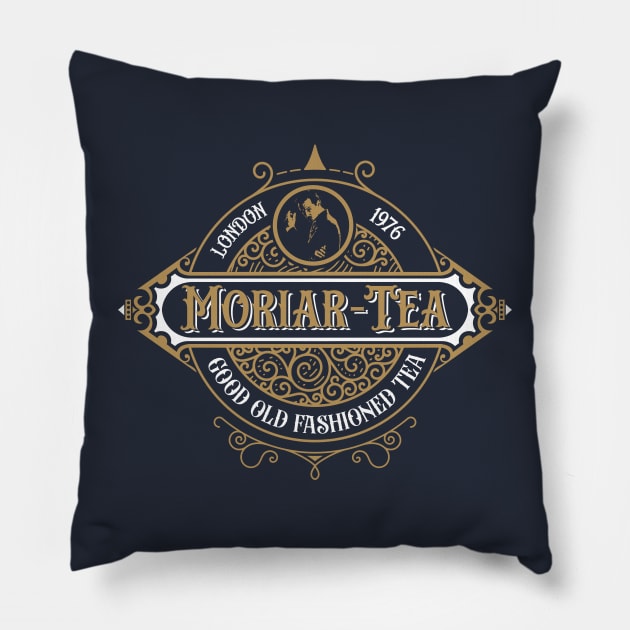 Moriar Tea - Good Old Fashioned Tea Pillow by Meta Cortex