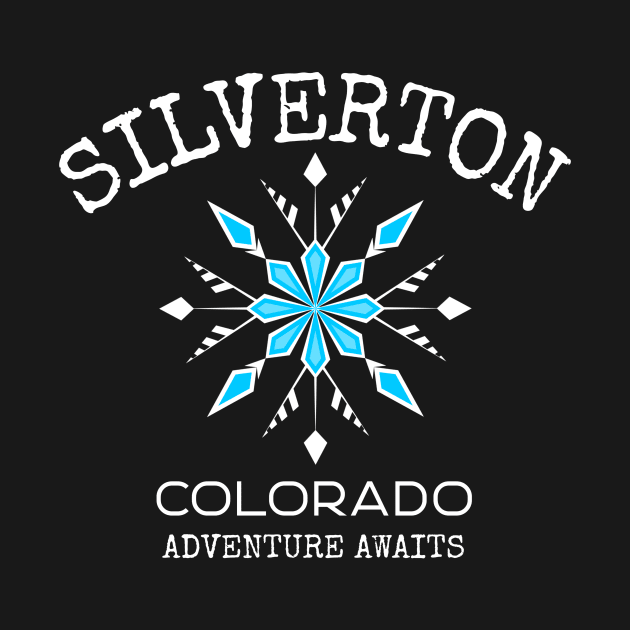 Silverton, Colorado Snowflake by Mountain Morning Graphics