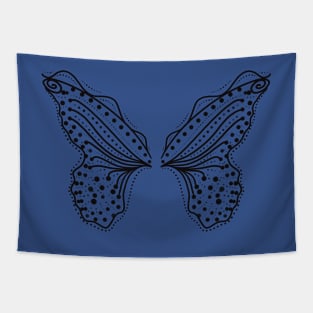 Butterfly wings pattern Tapestry