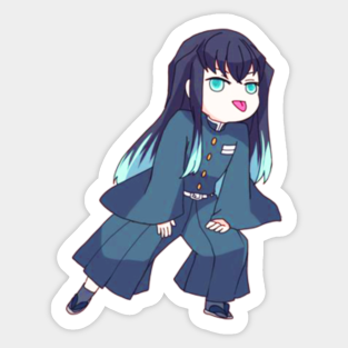 Muichiro Tokito Stickers Teepublic