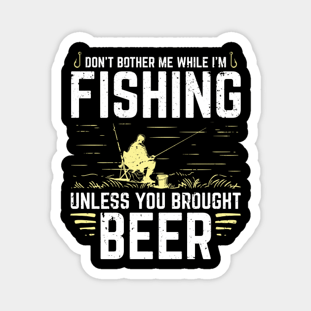 Funny Fishing Fish Fisherman Sport Bass Carp Gift Magnet by Dolde08