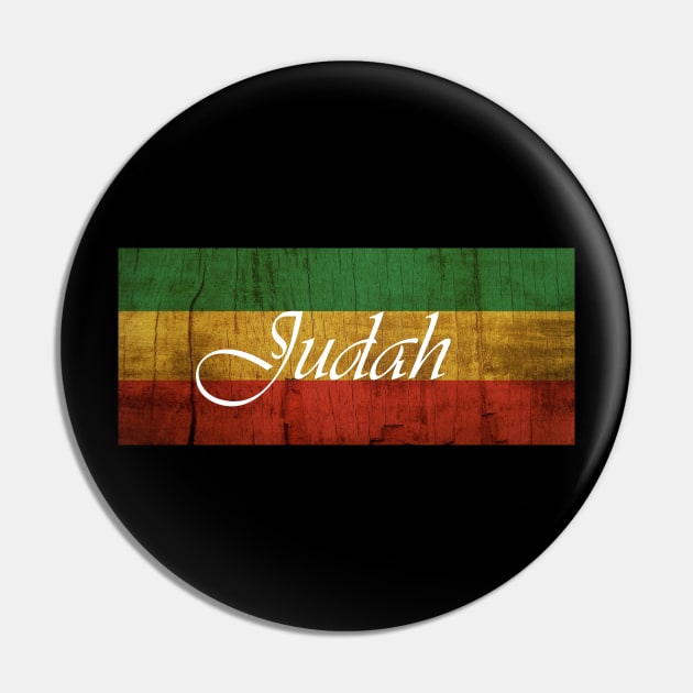 Judah Rastafarian Pin by alzo