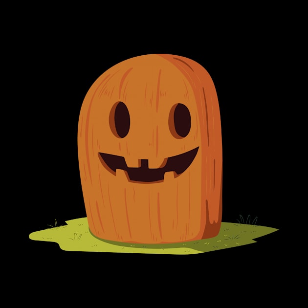 Pumpkin smiles cheerfully by rueckemashirt