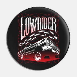 Low Rider Classic Car Pin