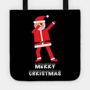 Dabbing Santa Claus Tote