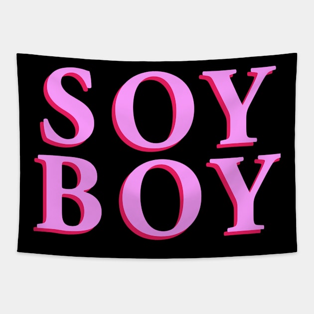 SOYBOY Tapestry by TheCosmicTradingPost