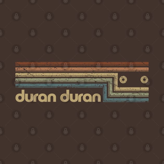 Duran Duran Cassette Stripes by casetifymask