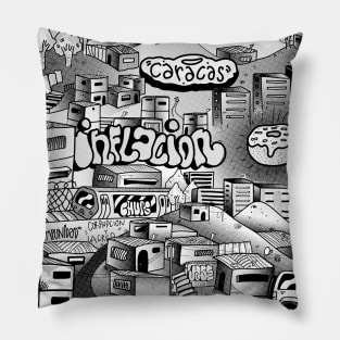 Caracas . Caos Pillow