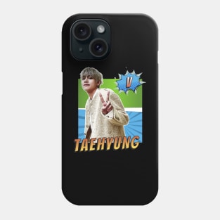 Comic Taehyung BTS Phone Case