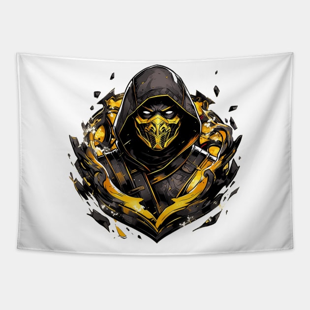 scorpion Tapestry by piratesnow