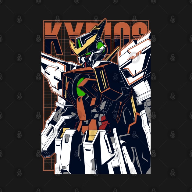 Gundam Kyrios by WahyudiArtwork