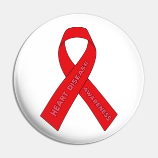 Heart Disease Awareness Pin