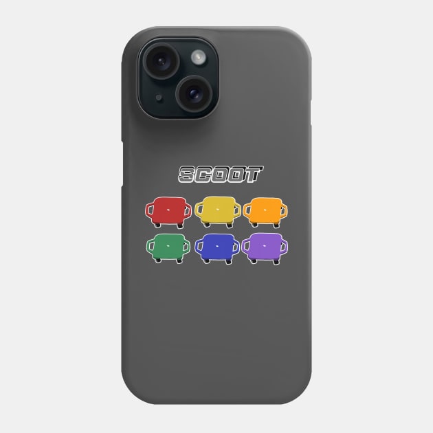 Scoot Phone Case by Angry Gym Teacher Merch Store