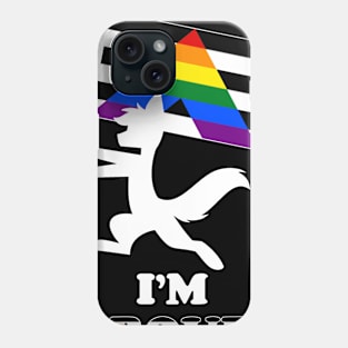 "I'M PROUD" Furry Straight Ally Flag Phone Case