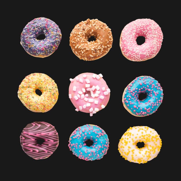 colorful donuts for donuts lovers by à la mode !