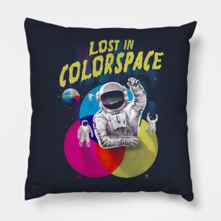 Lost in Colorspace Pillow