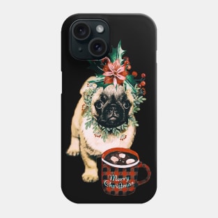 Christmas Pugs Phone Case