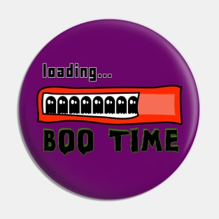 Boo Time Loading Bar - Ghostly Anticipation No 1 Pin