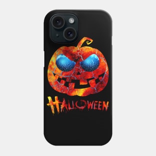 Happy Halloween Pumpkin Design Phone Case