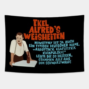 Alfred Tetzlaff - Ekel Alfred - Ein Herz und eine Seele Tapestry