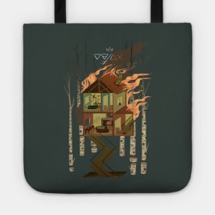 House on Fire Tote