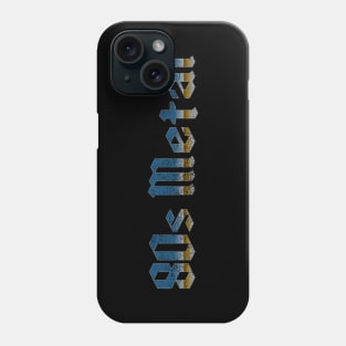 80s Metal (faded variant) Phone Case