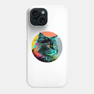 Pawsitively Adorable: Unique Cat Illustrations for Cat Lovers Phone Case