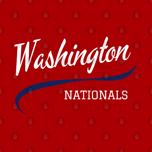 Nationals Retro by CityTeeDesigns